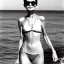 Placeholder: Audrey Hepburn in bikini