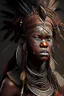 Placeholder: African Tribal Warrior woman