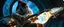 Placeholder: guitar acoustic banger, instrumental, celtic, georgian, gypsy jazz, back on track portrait of space captain gnome lich, , priest psycho, in cockpit, celtic knot hollow tube transparent core ornate indented space ship, shiny bright mega ship flourescent white blue like bubble gum with a few big windows and decks, interdimensional twister, rock against colored spaced fog, space interior. split tail, winged serpent, glowing aura