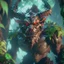 Placeholder: giant jungle demon lord, unreal engine 5, 8k resolution, photorealistic, ultra detailed