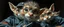 Placeholder: airbrush and pen outline, french art , extreme close up on cheeky fluffy weasel hairy goblin military prison guard troupe news anchor elf family scumbag , pinhole cam, airbrush 3d rendering, in the style of Titian and Rembrandt
