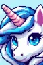 Placeholder: Unicorn with closed eyes