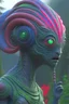 Placeholder: Piñata alien , 3d 4k octane render, lifelike, photorealistic, artstation, illustration, smooth, sharp focus, ornate, intricate, complex, highly detailed, digital painting, smooth, art by tom bagshaw, akihiko yosh