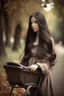 Placeholder: Beautiful Woman, long hair, pram