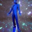 Placeholder: Full body ,Beautiful galactic man, blue eyes, long blond hair, cosmic blue suit, galactic blue backdrop, soft lighting, hyper realistic, unreal engine 5, 16k