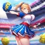 Placeholder: Clear focus,High resolution,High quality, Cheerleader