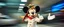 Placeholder: hi speed mickey mouse as a muslim cross dresser with motion blurred background