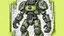Placeholder: power armor comic style