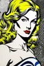 Placeholder: venus godess photo realistic style of roy lichtenstein