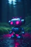 Placeholder: A robot pokemon, 4k photo, moody