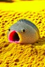 Placeholder: blowfish digging a hole