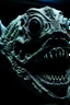Placeholder: Moth / shark hybrid in a body horror movie