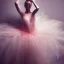 Placeholder: dress made out of feathers sequins and tulle, raytraced render, stunning colors, chiaroscuro, fashion photography, vogue, dramatic, beautiful lighting, delicate composition, aesthetic, ballerina, ballgown