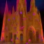 Placeholder: grand cathedral made of gingerbread and vibrant-colored rock candy, 8k resolution, centered, high-quality, ultrafine-detail, ornate, digital art, flickering light, baroque, detailed matte, volumetric lighting, illustration, 3D octane render, brian froud, howard lyon, George Grie, greg rutowski,