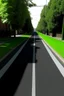 Placeholder: add a cycle lane to the image