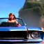 Placeholder: what would Julie Newmar and a 1965 mustang look like combined?