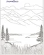 Placeholder: Coloring pages:Calmness and Relaxing Landscapes: Inner Peace