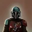 Placeholder: portrait of a mandalorian bounty hunter from star wars expanded universe by greg rutkowski, highly detailed portrait, digital painting, artstation, concept art, smooth, sharp foccus ilustration,