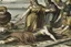 Placeholder: Agrippina reached the shore, Nero's men awaited her, and they mercilessly stabbed her to death stab her in the stomach