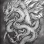 Placeholder: drawing dragon