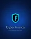 Placeholder: Cyber Finance (CF) shield logo Simple, easy and beautiful logo