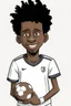 Placeholder: Nicholas Jackson Footballer ,cartoon 2d