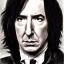 Placeholder: high-quality, fine-detail close-up pen and pencil sketch of young alan Rickman as Severus Snape, portrait, 8k resolution, intricate, digital art, detailed matte painting, photorealistic, volumetric lighting, Rafael Augusto, Juan Francisco Casas, Anne Dittman, Anne Stokes, greg rutowski