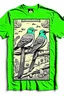 Placeholder: bird watching goes both ways for tshirt