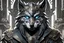 Placeholder: kindred with black wolf mask in 8k anime realistic drawing style, Shinobi custom, rain, apocalypse, intricate details, highly detailed, high details, detailed portrait, masterpiece,ultra detailed, ultra quality