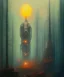 Placeholder: Camera., concept art, hyper detailed, beksinski, dan mumford, post-apocalyptic, oil on canvas