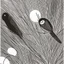 Placeholder: a alone man. pen and ink, birds eye view, illustrated by hergé, Background space and earth