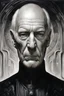 Placeholder: portrait of picard by giger