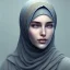 Placeholder: close up portrait of fog as woman in hijab, fine detail, highly intricate, modern surrealism painting, defined cracks and breaks, high-quality, volumetric lighting, 8k, ultrahd, George Grie, Marco Escobedo, Igor Morski,Brian Froud, Howard Lyon, Selina French,