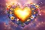 Placeholder: Love and sun, flowers, etheric ambiance heart