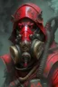 Placeholder: Blood seeker with gas mask