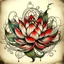 Placeholder: Asian lotus flower, tattoo idea