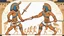 Placeholder: Pharaonic soldiers fighting in battle