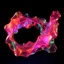 Placeholder: give a blender 5.2 lst code to create A hypnotic loop of colored translucent 3D structures evolving and morphing, fluid geometry shifting between organic and geometric forms, iridescent glass material with internal glow,instances must have random translucent matrial smooth camera orbit, dark gradient background, seamless motion, cinematic lighting, generative art style, 4k.do with geo nodes