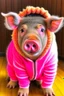 Placeholder: Pig dressed like a bear