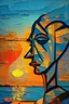 Placeholder: sunset picasso