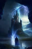 Placeholder: Wizard, techno, landscape, roman, fantasy, lightening, portal, castle, moat
