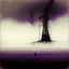 Placeholder: A reaper on the oilfields, toiled long And you'll toil still, by Anton Semenov, by Stephen Gammell, by Victor Pasmore, Westerngaze album cover illustration, scary sepia and purple complimentary shades, octane render, by Wes Benscoter, gritty, weird, volumetric lighting, abstract images