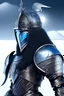 Placeholder: strong knight+iron helmet+dark hair+blues eyes+métalic cristal armor+viking origine+antartic landscape