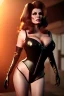 Placeholder: Raquel Welch as evil queen in black leather gown, angry, busty, curvey, cleavage, unreal 5, octane render, cinema4d, dynamic lighting, dramatic lighting, 4k, redshift render, highly detailed, hyper realistic