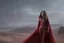 Placeholder: Wanda Maximoff, feiticeira escarlate usando traje vermelho de vestido, destruindo a realidade, governando o mundo, destruição, 4k render, dramático, cinematográfico, poderes destruindo tudo, expressão brava