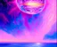 Placeholder: Hyper realist, hyper detailed, intricated, Solaris, ((a purple-pink gelatinous ocean with symmetrical extensions)), Stanislaw lem