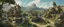 Placeholder: a busy outdoor surrealist market, in a beautiful surreal outdoor countryside summer scene, with hills, fields, & hedgerows, intricate dwellings, many pathways & stairways, streams, waterfalls, & a waterwheel : in the style of Salvador Dali & Hieronymus Bosch, very high detail, photorealistic, epic cinematic, 8K, Large depth of field