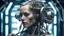 Placeholder: Cybernetic engineer conceiving and constructing fantastical cybernetic creations that redefine the laws of nature, portrait shot