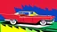 Placeholder: stalking a cadillac eldorado 1959 flammable,pop art, Andy Warhol.Roy Lichtenstein.