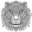 Placeholder: amazing animals, mandala, full view, realistic, coloring page, only draw lines, coloring book, clean line art, –no sketch, color, –ar 3:4, white background, minimalistic black lines, minimal black color, low level black colors, coloring page, avoid thick black colors, thin black line art, avoid colors, perfect shape, perfect clear lines,